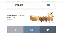 Desktop Screenshot of pencils.com